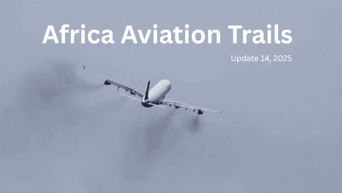 Africa Weekly Aviation Trails: Week 14, 2025.